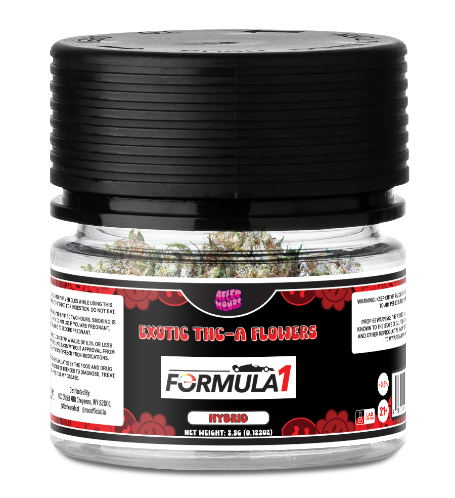 After Hours 3.5G Exotic THCA Flower - Formula 1