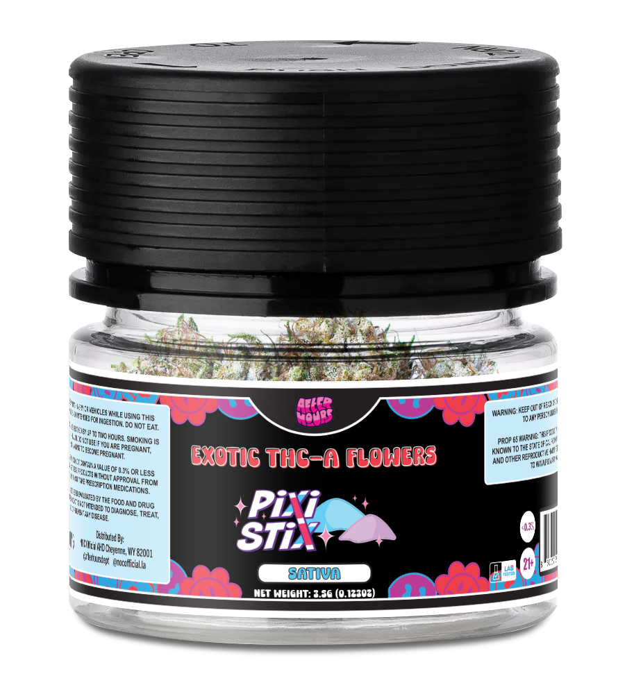 After Hours 3.5G Exotic THCA Flower - Pixi Stix