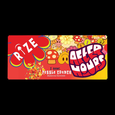 After Hours Mushroom Chocolate - Pebble Crunch - Front Label