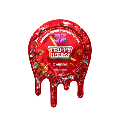After Hours Mushroom Gummies - Cherry - Front Label