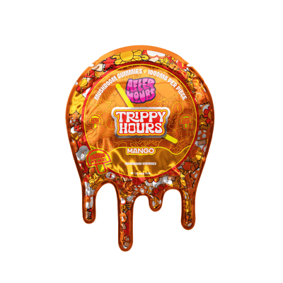 After Hours Mushroom Gummies - Mango - Front Label