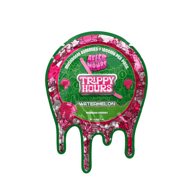 After Hours Mushroom Gummies - Watermelon - Front Label
