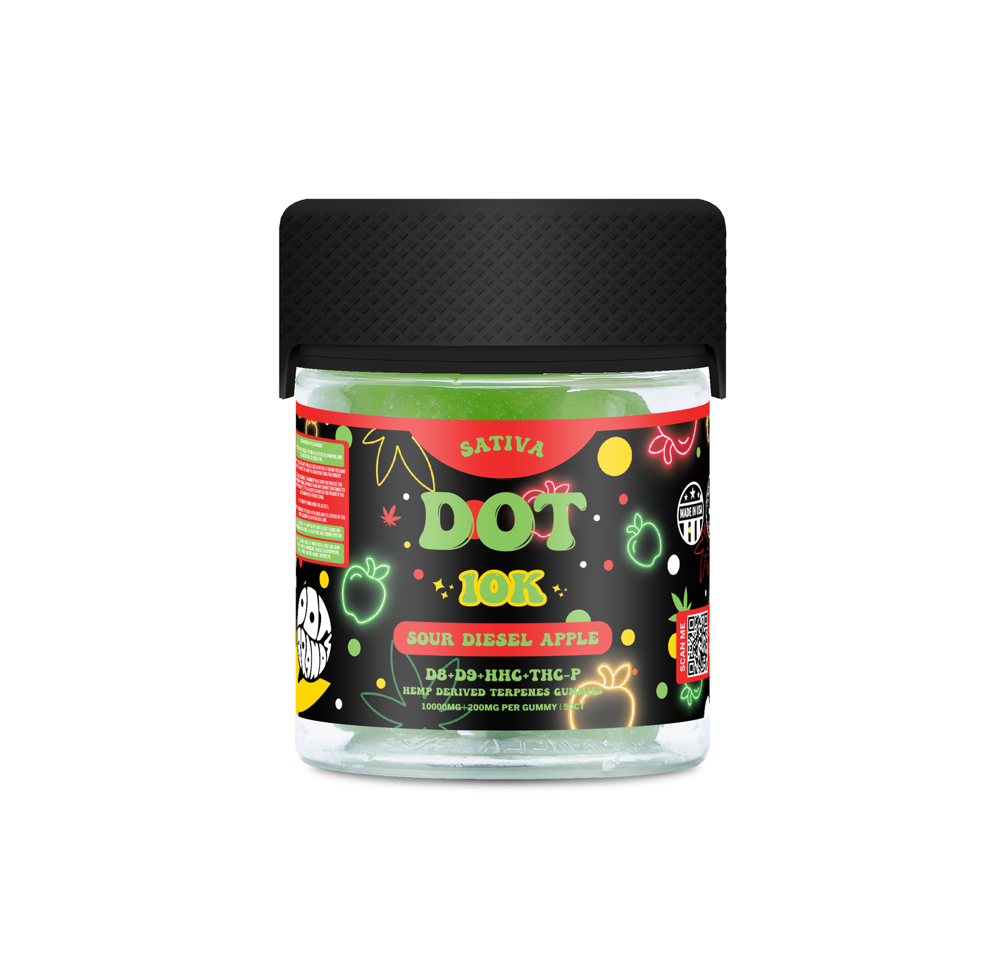 10K THC Blend Gummies (10,000MG)