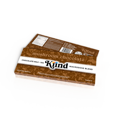 Kiind Mushroom Chocolate Bars