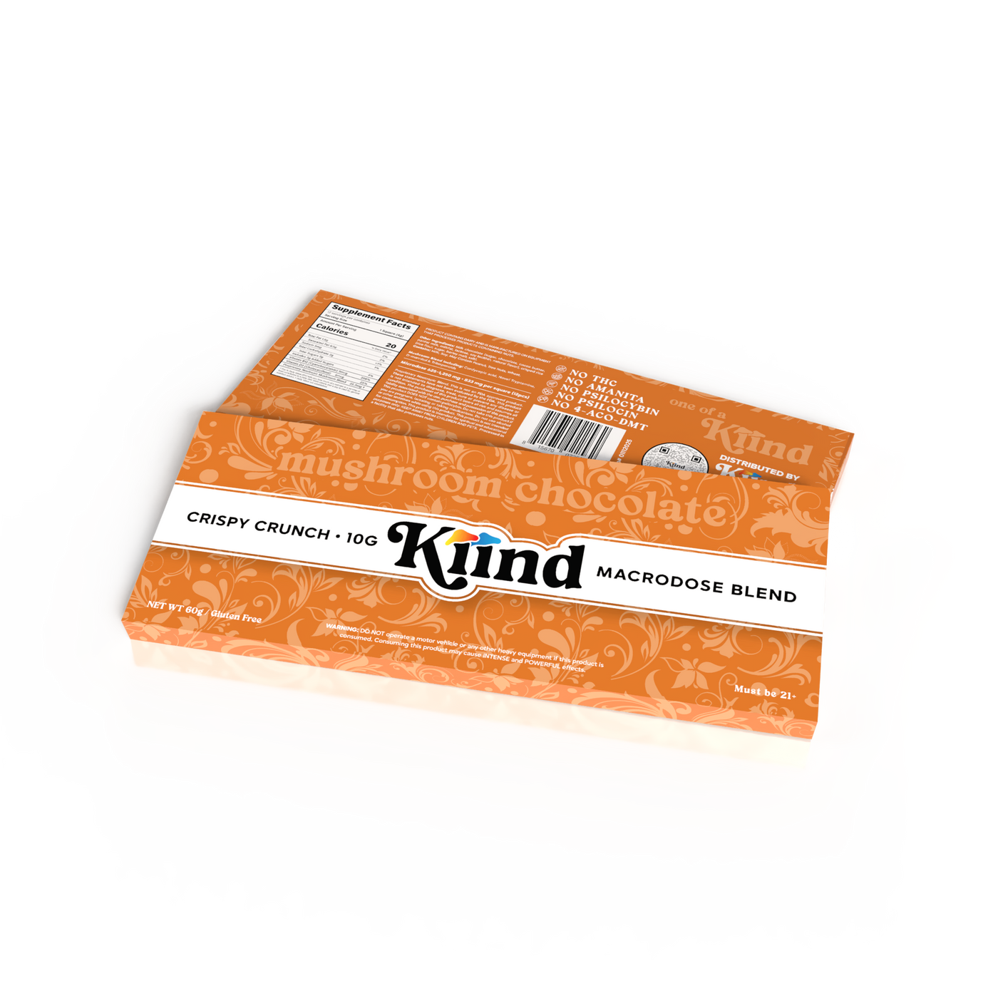 Kiind Mushroom Chocolate Bars